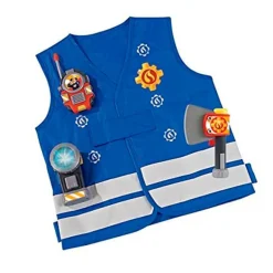 SIMBA Juegos Y Juguetes De Imitación|Sam Bombero Chaleco con Accesorios