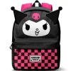 KARACTERMANIA Sanrio Kuromi Mochila Mochila HS FAN 2.2- Escolar