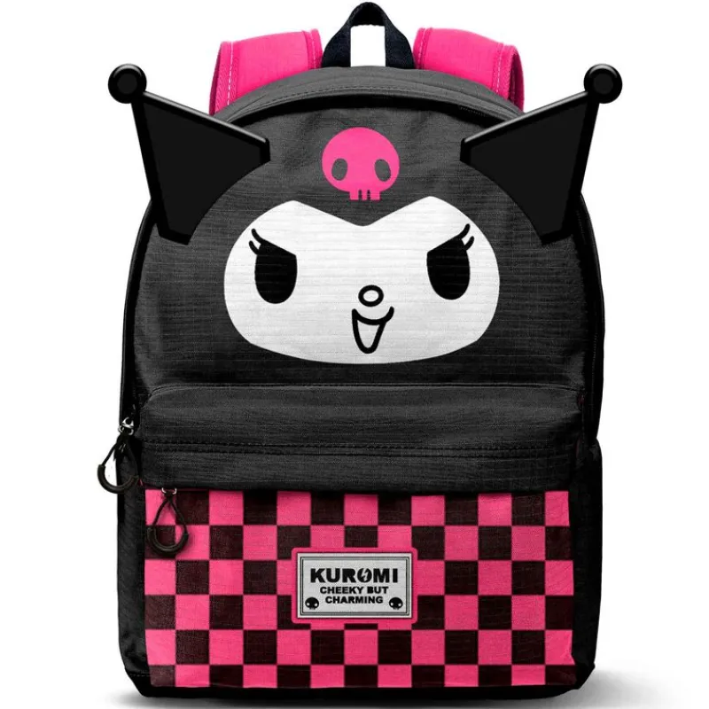 KARACTERMANIA Sanrio Kuromi Mochila Mochila HS FAN 2.2- Escolar