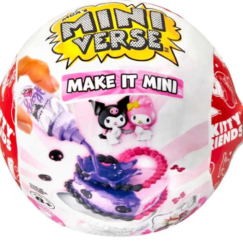 MGA Sanrio Miniverse Make It Mini Sorpresa- Sanrio Colección|Manualidades