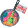 DRIM DISCOUNT Juegos Y Juguetes De Imitación|Sartén de Cocina con 10 Accesorios