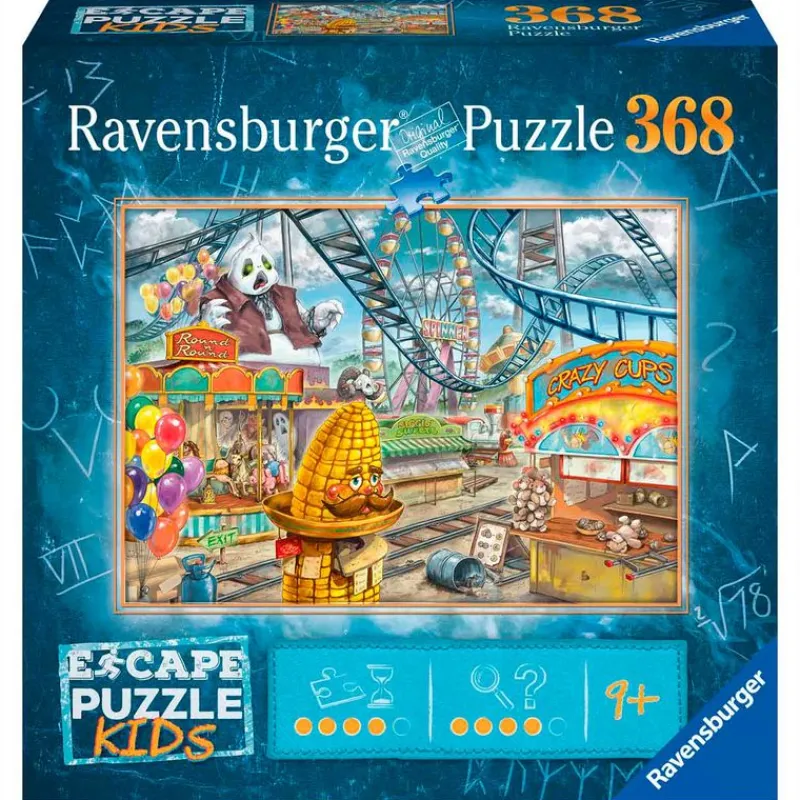 RAVENSBURGER Scape Kids Puzzle Parque Atracciones- Puzzles Y Construcciones