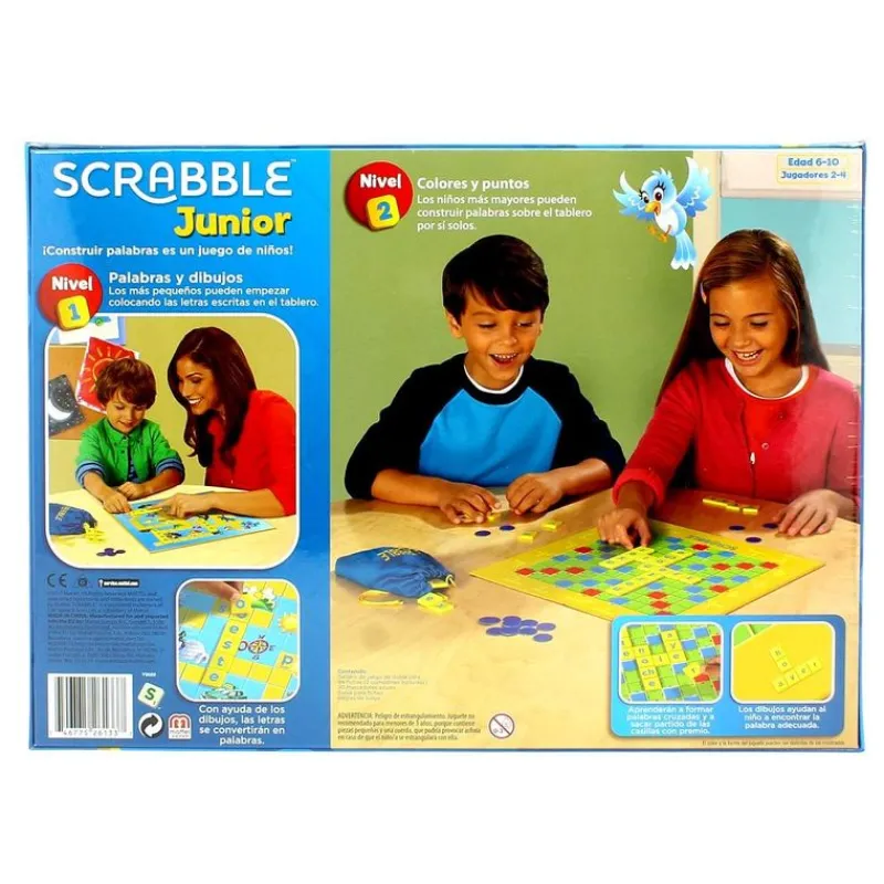 MATTEL Juegos De Mesa|Scrabble Junior