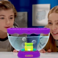 BIZAK Juegos Y Juguetes Educativos|Sea Monkeys Ocean Zoo Cofre Del Tesoro Con Luz