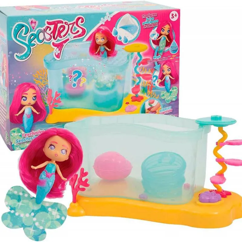 DRIM DISCOUNT Seasters Bubble Aquarium Sirena- Muñecas