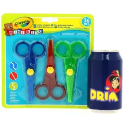 CRAYOLA Manualidades|Set 3 Tijeras Seguras