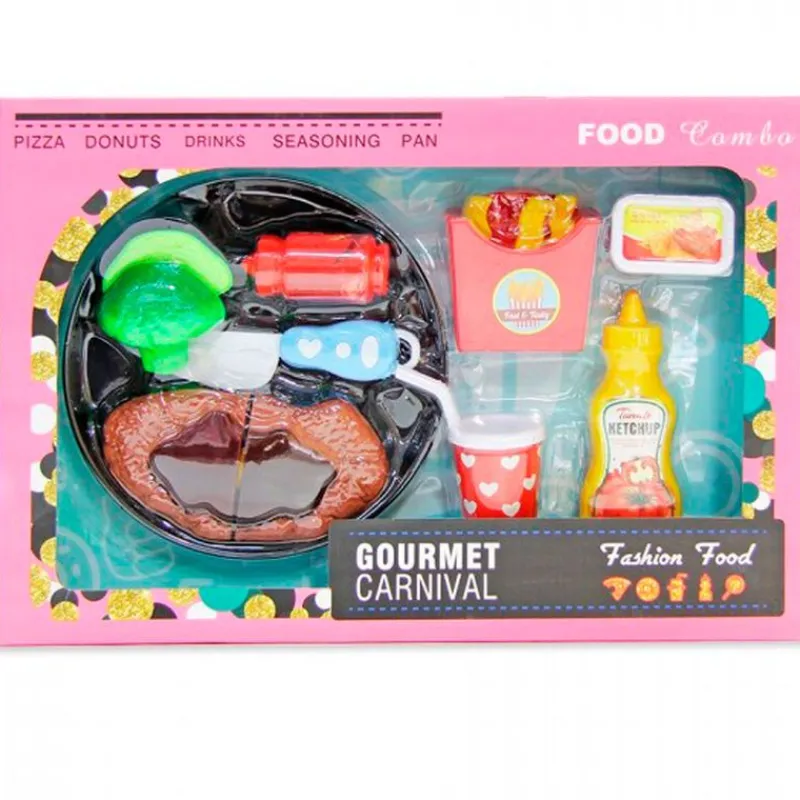 DRIM DISCOUNT Juegos Y Juguetes De Imitación|Set de Alimentos Barbacoa