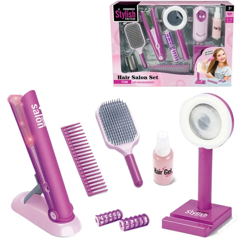 DRIM DISCOUNT Set de Belleza con Luz y Sonido- Juegos Y Juguetes De Imitación