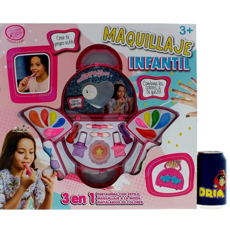 DRIM DISCOUNT Set de Maquillaje Bolso Pequeño- Juegos Y Juguetes De Imitación