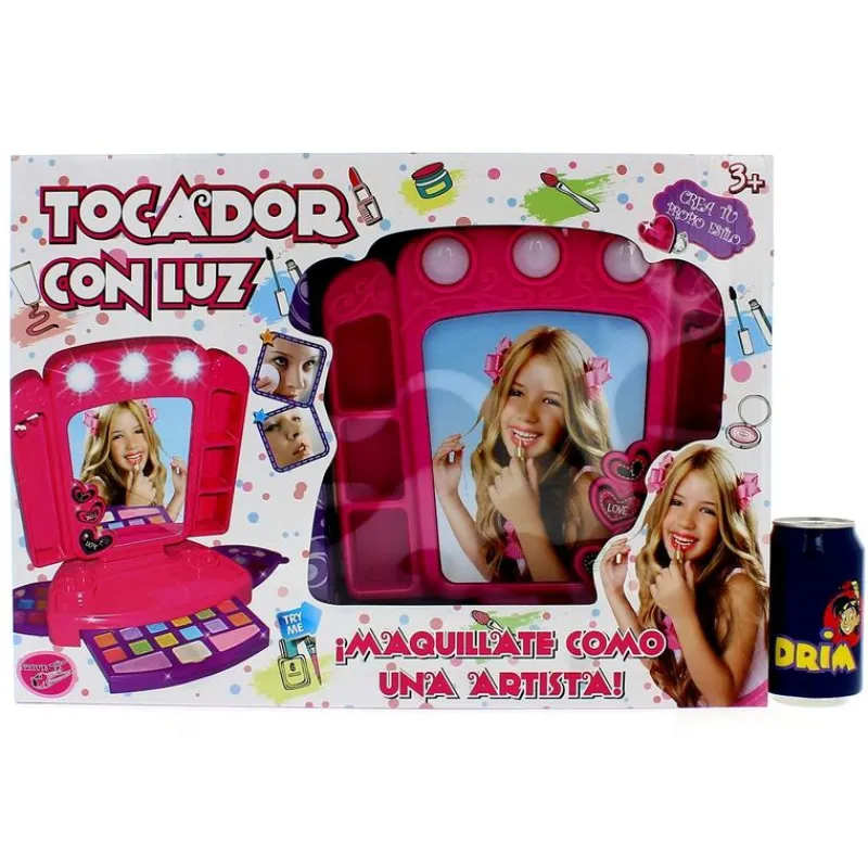 DRIM DISCOUNT Juegos Y Juguetes De Imitación|Set de Maquillaje Infantil con Tocador