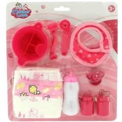 DRIM DISCOUNT Muñecas|Set de Pañales con Accesorios Muñeca Bebé