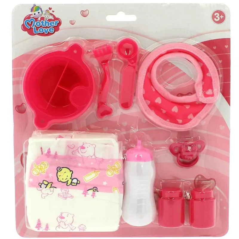 DRIM DISCOUNT Muñecas|Set de Pañales con Accesorios Muñeca Bebé