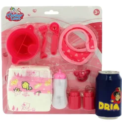 DRIM DISCOUNT Muñecas|Set de Pañales con Accesorios Muñeca Bebé