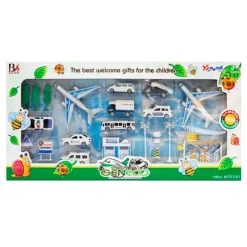 DRIM DISCOUNT Set de Vehículos de Policía- Vehículos, Trenes Y Parkings