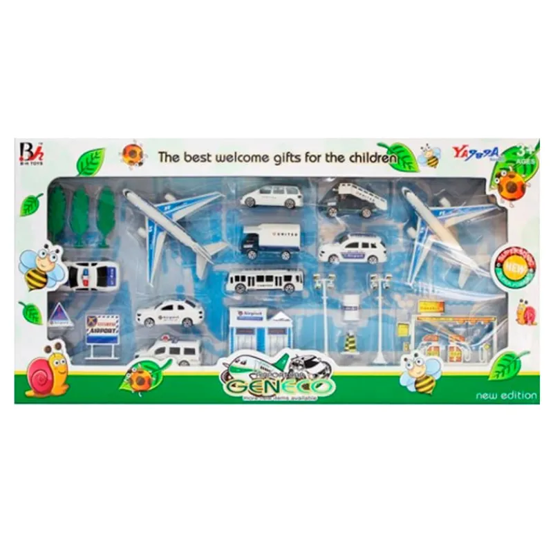 DRIM DISCOUNT Set de Vehículos de Policía- Vehículos, Trenes Y Parkings