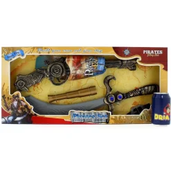 DRIM DISCOUNT Set Infantil de Pirata- Juegos Y Juguetes De Imitación