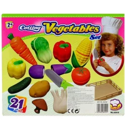 DRIM DISCOUNT Set Infantil Vegetales para Cortar- Juegos Y Juguetes De Imitación