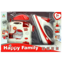 DRIM DISCOUNT Set Máquina de Coser y Plancha Infantil- Juegos Y Juguetes De Imitación