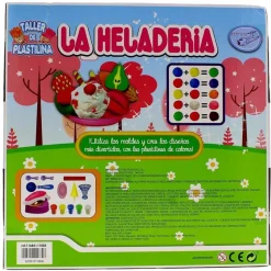 DRIM DISCOUNT Manualidades|Set Plastilina Helados con 5 Botes
