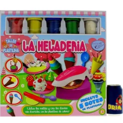 DRIM DISCOUNT Manualidades|Set Plastilina Helados con 5 Botes