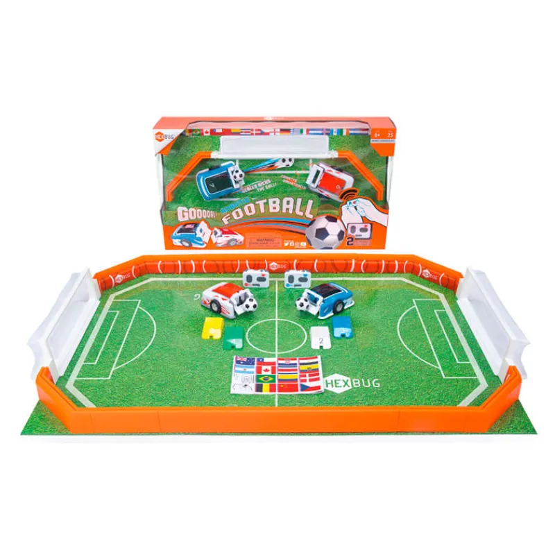 JUGUETRONICA Robots|Set Robótico Fútbol R/C
