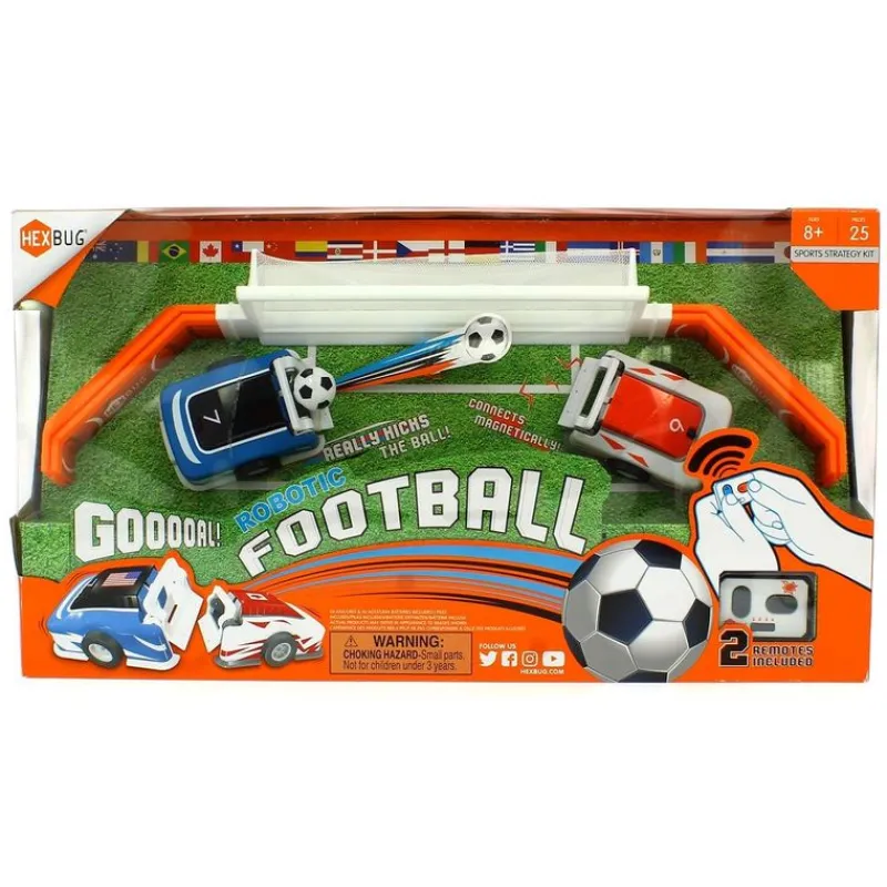 JUGUETRONICA Robots|Set Robótico Fútbol R/C