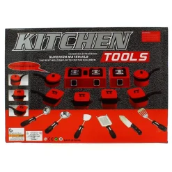 DRIM DISCOUNT Set Utensilios de Cocina Infantiles- Juegos Y Juguetes De Imitación
