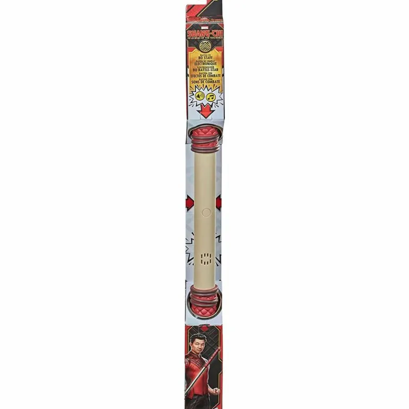 HASBRO Shang-Chi Bastón con Efectos de Combate- Juegos Y Juguetes De Imitación