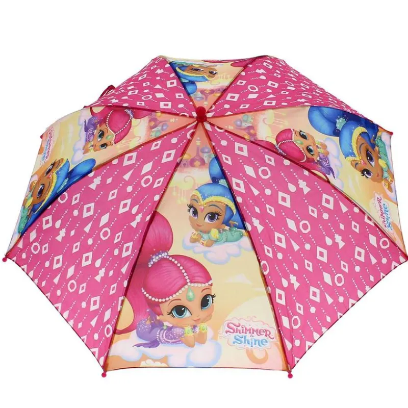 KIDS EUROSWAN Shimmer & Shine Paraguas Automático- Ropa Y Complementos