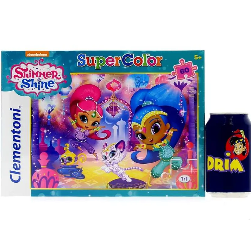 CLEMENTONI Shimmer and Shine Puzzle de 60 Piezas- Puzzles Y Construcciones