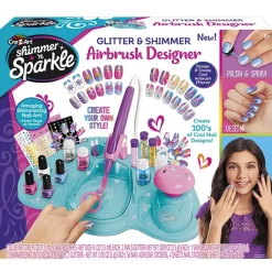 COLOR BABY Shimmer Estudio Uñas con Aerógrafo- Juegos Y Juguetes De Imitación