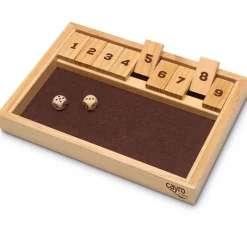 CAYRO Shut the Box Juego Madera- Juegos De Madera|Primera Infancia Y Preescolar
