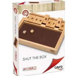 CAYRO Shut the Box Juego Madera- Juegos De Madera|Primera Infancia Y Preescolar