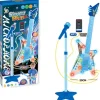 DRIM DISCOUNT Instrumentos Musicales|Singer Star Guitarra Eléctrica Infantil con Micro Azul