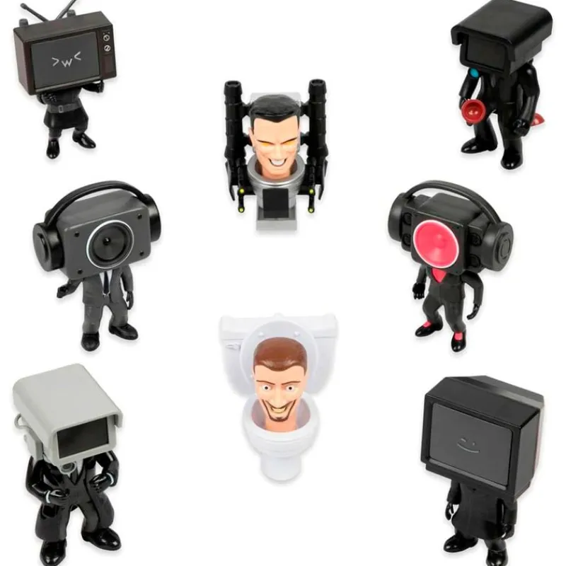 TOY PARTNER Skibidi Toilet Sobre Figura Sorpresa- Manualidades