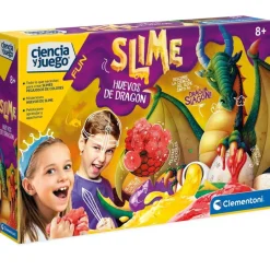 CLEMENTONI Slime Huevos Dragón- Juegos Y Juguetes Educativos|Manualidades