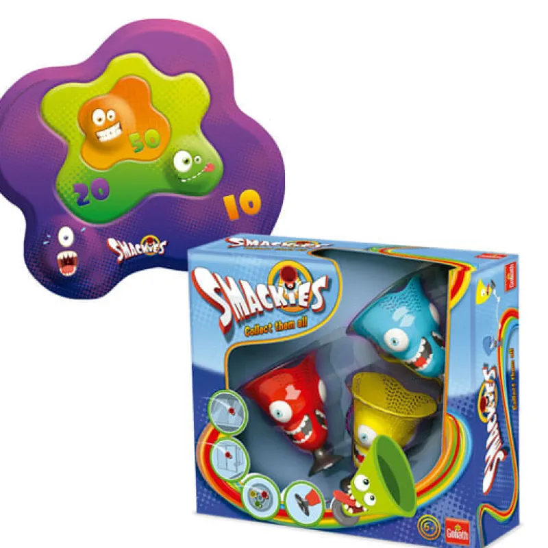 GOLIATH Smackies Set 3 Lanzadores con Diana- Vehículos, Trenes Y Parkings