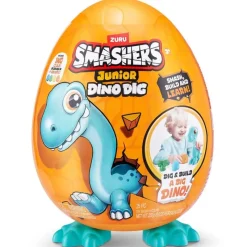 ZURU Smashers Junior Huevo Dinosaurio Grande Surtido- Figuras Y Figuras De Acción