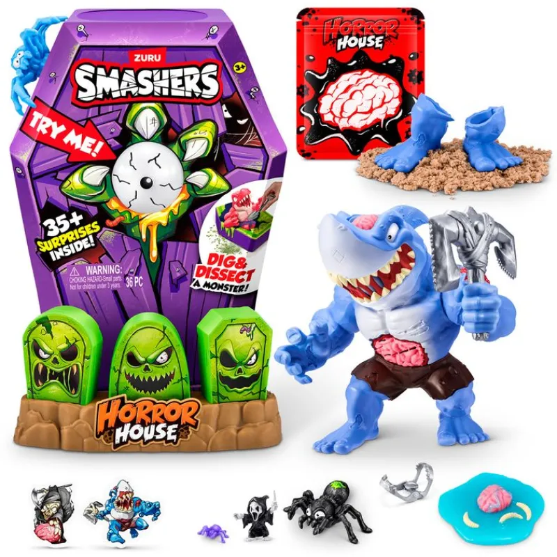 ZURU Smashers Mega Horror House Surtido- Halloween
