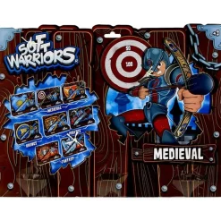 GIRO TOYS Juegos Y Juguetes De Imitación|Soft Warriors Pack de Arco con Flechas Caballero