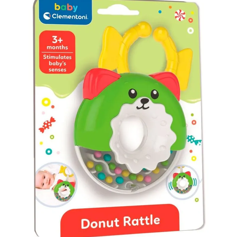 CLEMENTONI Sonajero de Rosquilla- Primera Infancia Y Preescolar