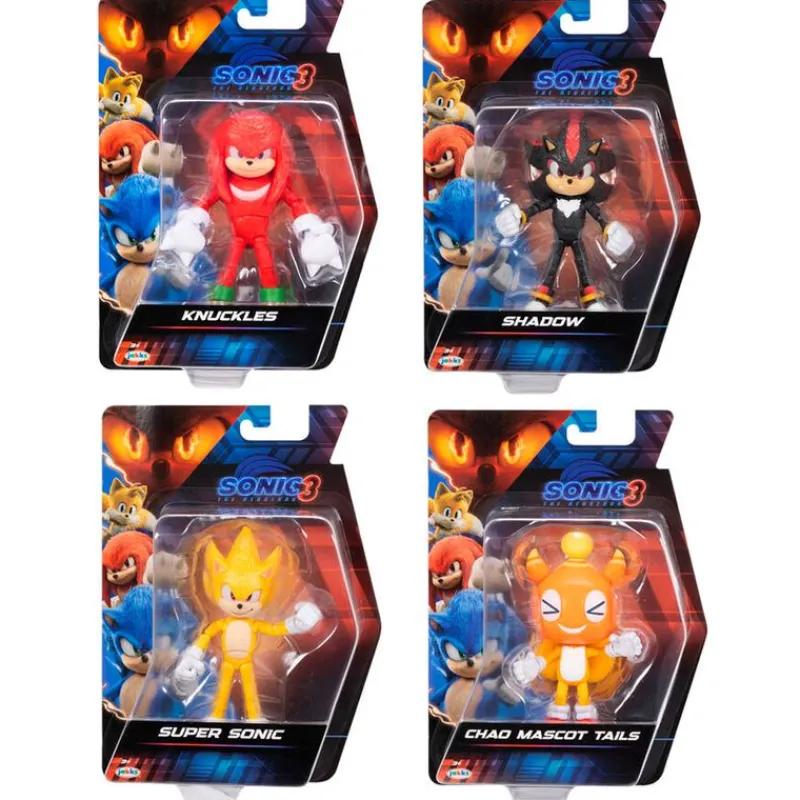 JAKKS PACIFIC Figuras Y Figuras De Acción|Sonic 3 Figura 13 cm Surtida