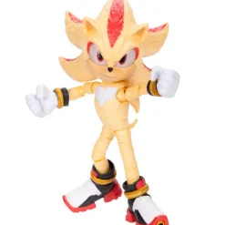 JAKKS PACIFIC Figuras Videojuegos|Figuras Y Figuras De Acción|Sonic 3 Figura Super Shadow