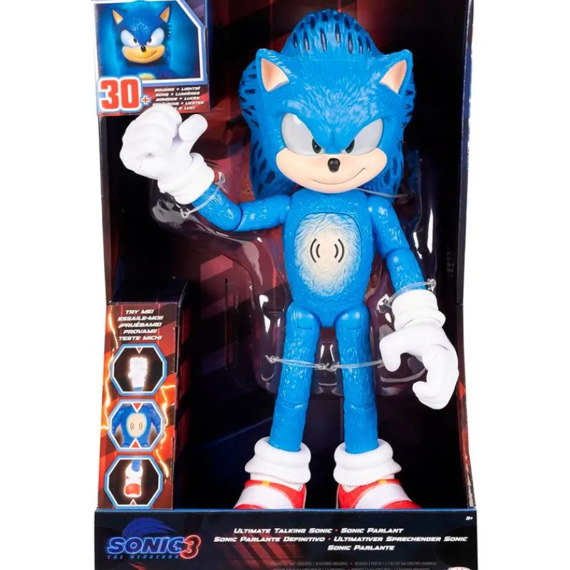 JAKKS PACIFIC Electrónicos|Sonic 3 Muñeco Parlante Definitivo