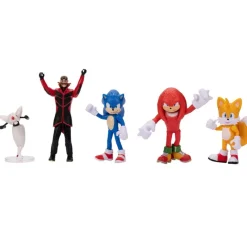 JAKKS PACIFIC Figuras Videojuegos|Figuras Y Figuras De Acción|Sonic 2 Pack 5 Figuras