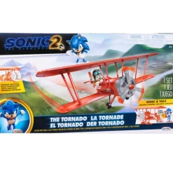JAKKS PACIFIC Sonic 2 Película Avión con Figuras- Figuras Videojuegos|Figuras Y Figuras De Acción