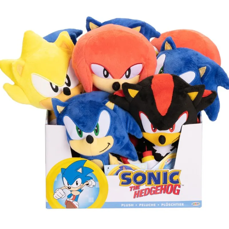 JAKKS PACIFIC Sonic 2 Peluche Surtido- Peluches|Primera Infancia Y Preescolar