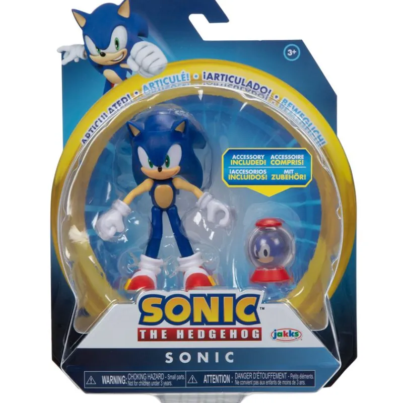 JAKKS PACIFIC Sonic Figura 10 cm Surtida- Figuras Videojuegos|Figuras Y Figuras De Acción