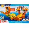 JAKKS PACIFIC Sonic Go Go Racers Playset Deluxe Super Sonic- Figuras Y Figuras De Acción