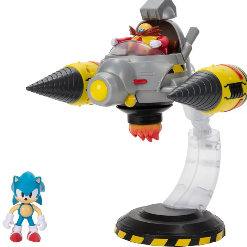 JAKKS PACIFIC Sonic Playset Batalla Móvil- Figuras Y Figuras De Acción
